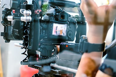 Image from behind the scenes at a video recording session | John Gervasi PhotoArts Image from behind the scenes at a video recording session